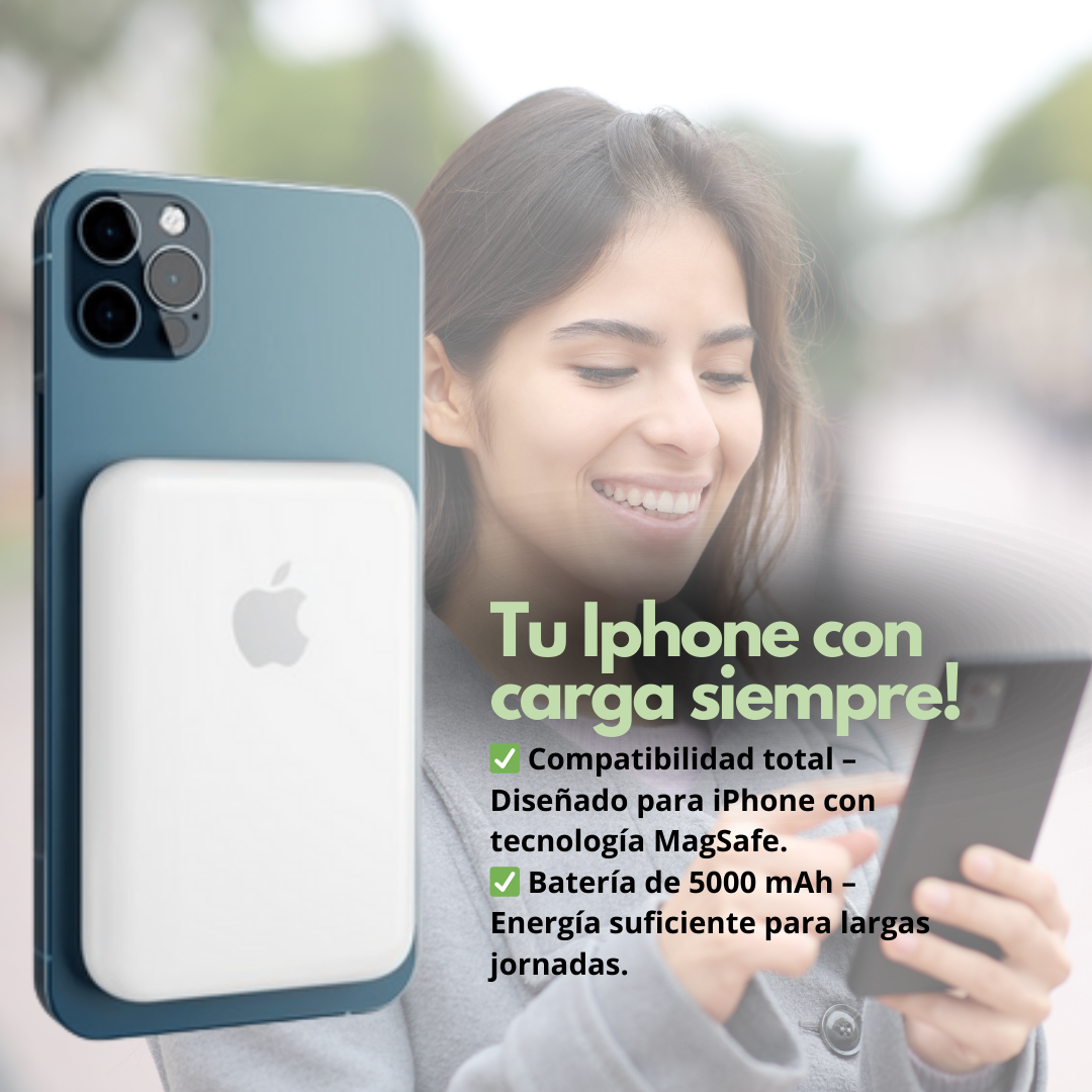 CARGADOR PORTATIL IPHONE MAGSAFE