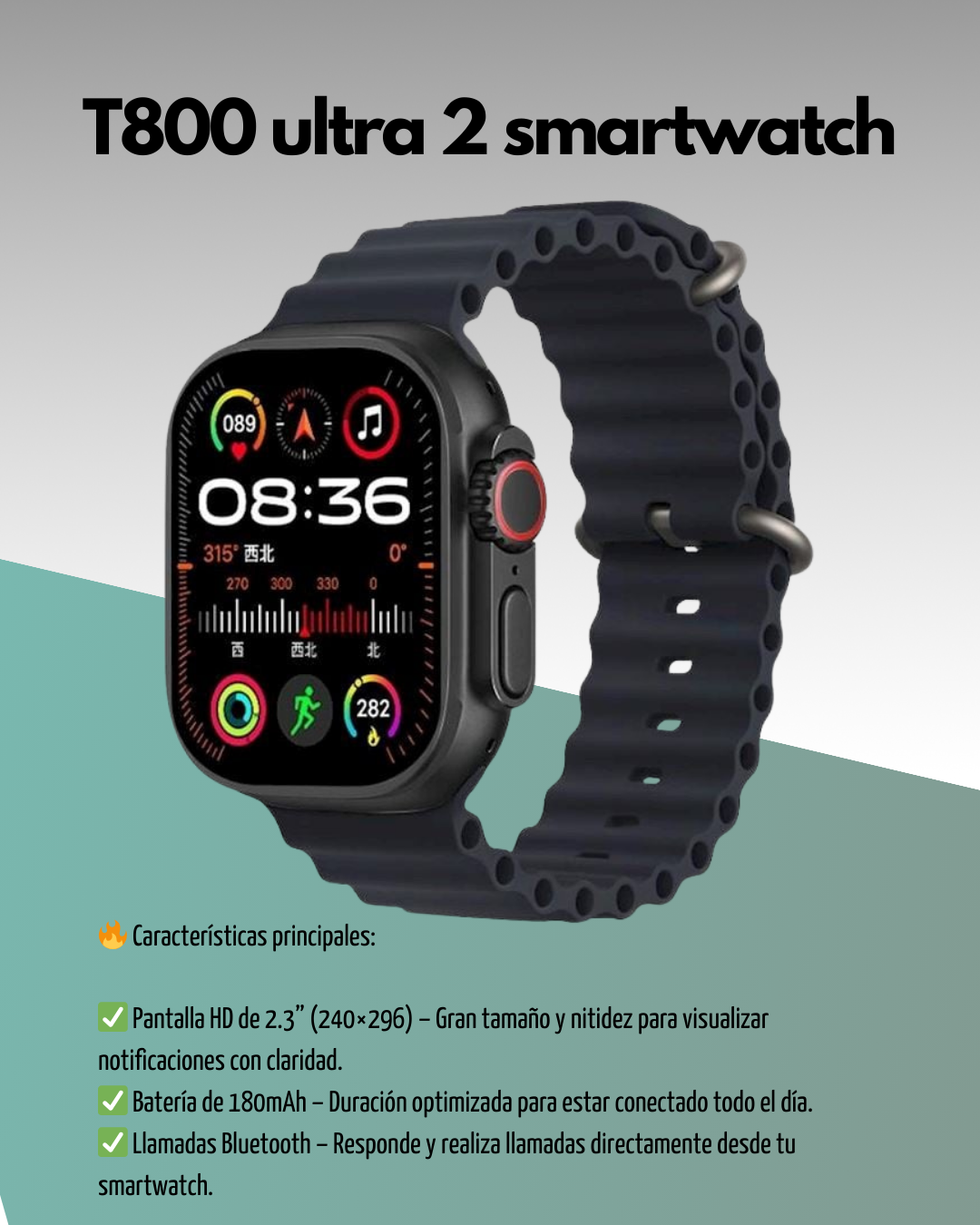 T800 ULTRA 2 SMARTWATCH