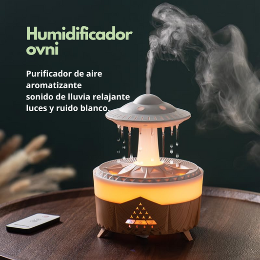 Humidificador OVNI Con Luz